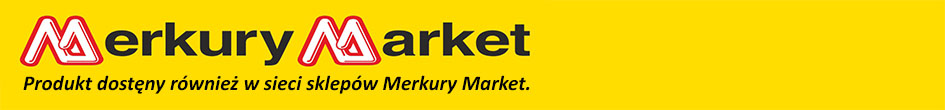Produkt dostępny również w sieci sklepów Merkury Market